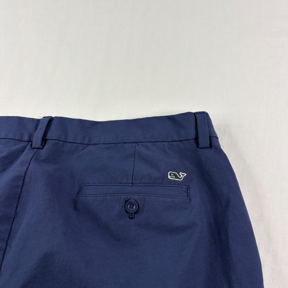 Vineyard Vines Pants Mens 36x29 Blue On The Go Chino Golf Preppy Stretch - Picture 2 of 11